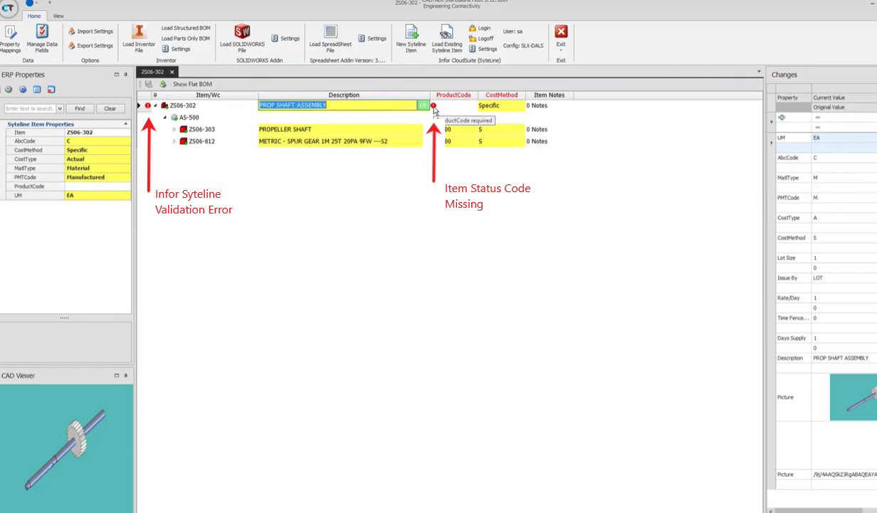 Infor csi erp integration made easy cadtalk