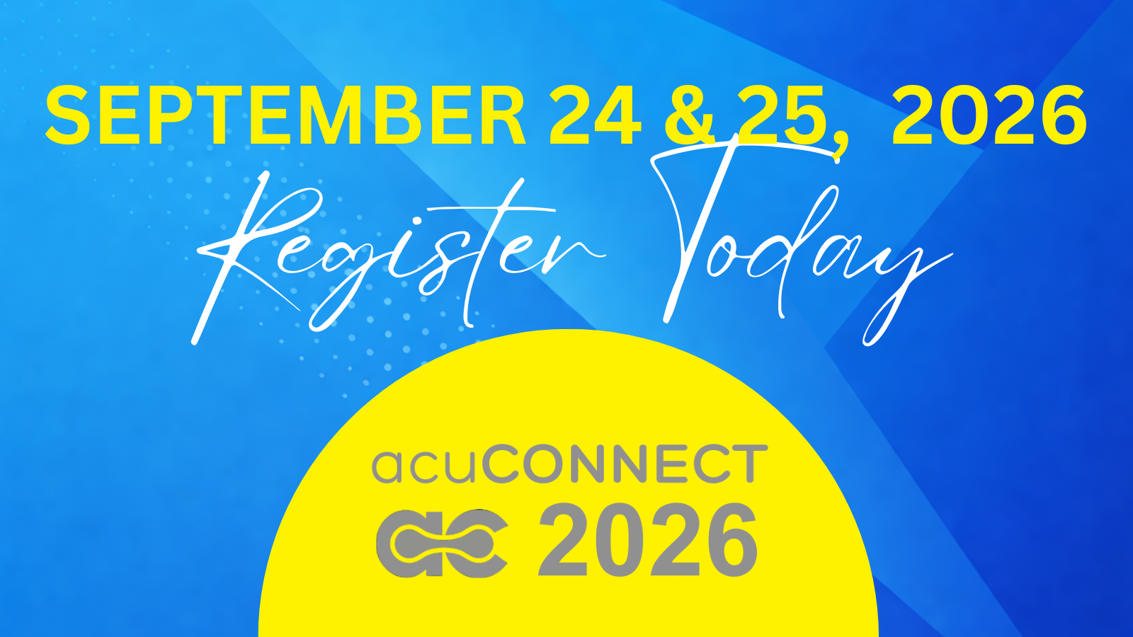 acuCONNECT 2026